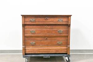 lot 29 image: Chest of Drawers with Detached Marble Top