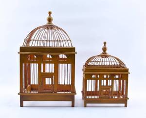 lot 386 image: 2 Decorative Bird Cages