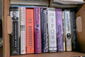 lot 324 image: Box of Assorted Books, History, Fiction