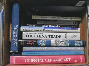 lot 325 image: Box of Assorted Books, Chinese Porcelain