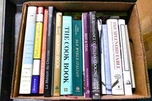 lot 326 image: 2 Boxes of Assorted Cookbooks #1