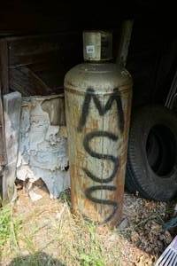lot 15 image: 100 Lb Propane Tank