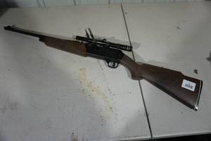 lot 22 image: Daisy Power Line 856 Pellet Rifle with Tasco 4 x 15 Scope