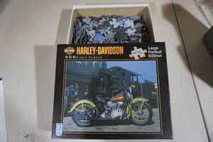 lot 48 image: Harley-Davidson Jigsaw Puzzle