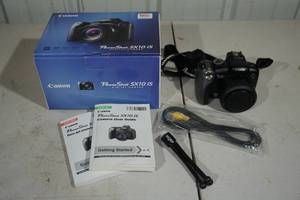 lot 57 image: Canon PowerShot SX10 IS Digital Camera