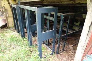 lot 150 image: Assorted Metal Racks