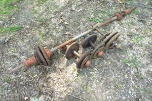 lot 131 image: Vintage Sears Roebuck Free Weights