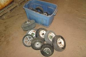 lot 112 image: Assorted Wheels and Tires