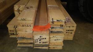 lot 9011 image: Knotty Basswood Wainscot.