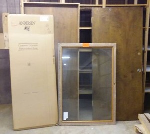 lot 9036 image: Doors (2) Window And Screen (1 Ea.).