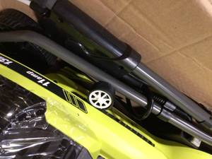 lot 13 image: RYOBI 13 in. 11 Amp Corded Electric Walk Behind Push Mower Customer Returns See Pictures