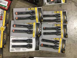lot 34 image: Lot of Assorted Flashlights and Hardware various Models and Conditions Customer Returns See Pictures