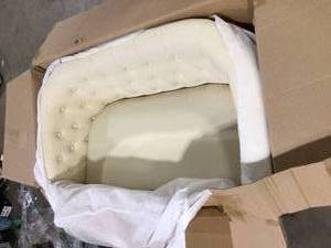 lot 48 image: Naomi Tufting Loveseat  Customer Returns See Pictures