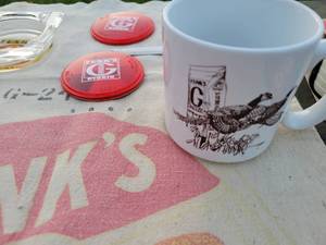 lot 15 image: Funks Feed Sack & Memorabilia
