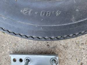 lot 77 image: Trailer Tire & Trailer Tire Mount