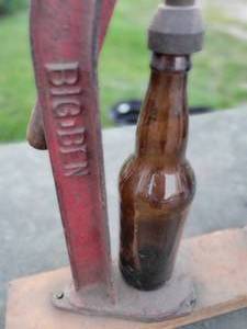 lot 16 image: Vintage Bottle Capper with Vintage Bottle