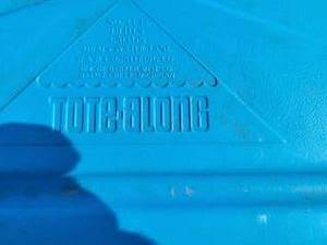lot 92 image: Tote-Along 15 gallon Portable Water Tank