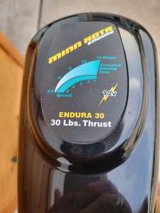 lot 3 image: Minn Kota Endura 30 30LBs. Thrust (New)