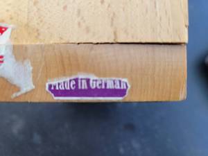 lot 45 image: Granpa & Grandma Books Ends, Hand Carved in Germany