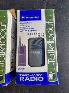 lot 37 image: Motorola Two-Way Radio, two (New)