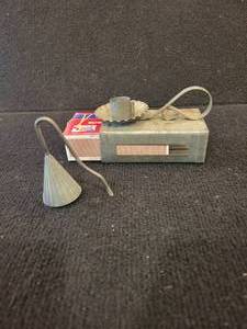 lot 52 image: Antique Holder with slide-out match box