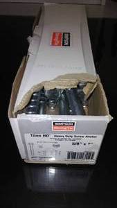 Heavy duty screw anchors 58 in. x 8 in. (1)