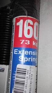 Garage door springs (2).