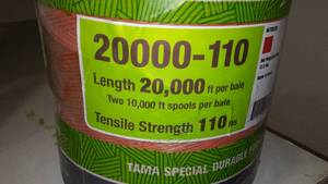 20,000-foot bailing twine. NEW