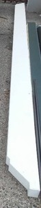 Decorative poly beam. 18 x 9.5 x 3.75