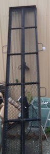 Heavy duty metal grate, catwwalk, etc. 10 ft. 24.5 in