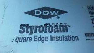 Dow Styrofoam, hard foam, variety