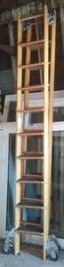 Library oak ladder.