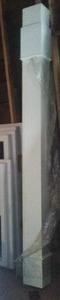 Pillar with trim corners