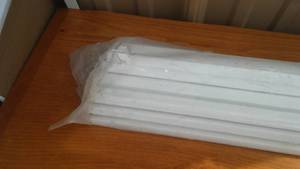Garage door trim kit- rubber seals. - 6.