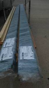 Snow guard and metal roof edge. matches lot #