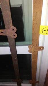 Rails for Library Ladders. Authentic vintage