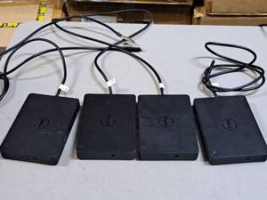 lot 17 image: Lot of (4) Dell Docking Stations K17A