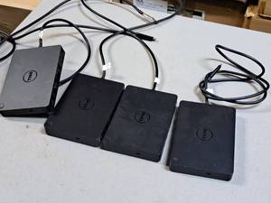 lot 21 image: Lot of (4) Dell Docking Stations K17A