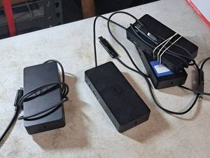 lot 67 image: Lot of (4) Dell Docking Stations D6000