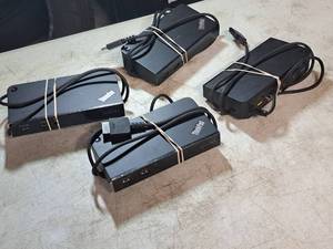 lot 88 image: Lot of (4) Lenovo ThinkPad OneLine Docking Stations DU90471