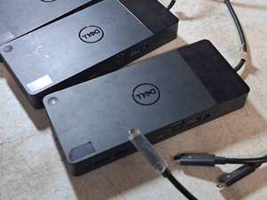 lot 90 image: Lot of (4) Dell Docking Stations K20A