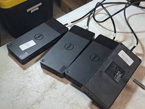 lot 93 image: Lot of (4) Dell Docking Stations K20A