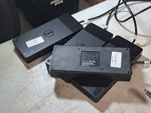 lot 97 image: Lot of (4) Dell Docking Stations K20A