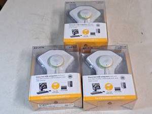 lot 111 image: Lot of (3) Belkin Flip USB KVM Switch (New)