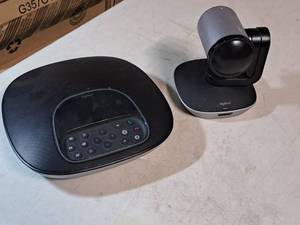 lot 16 image: Logitech Conference Camera Base Station and Camera