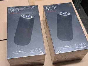 lot 168 image: Lot of (2) ADX Labs Midi2 Outdoor TWS Bluetooth Speaker