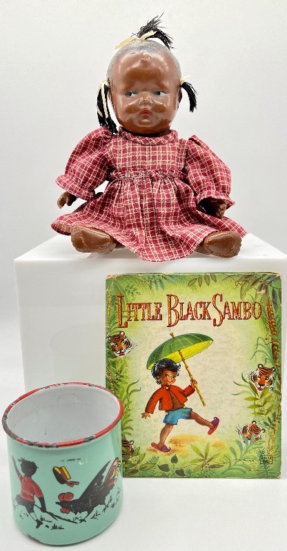 Antique little black sales sambo doll