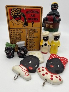 lot 130 image: Vintage Variety of Black Americana