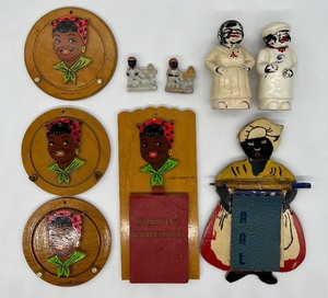 lot 133 image: Assortment of Vintage Black Americana Memorabilia