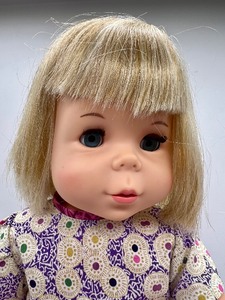 lot 95 image: Vintage Mattel 1964 BABY FIRST STEPS Doll